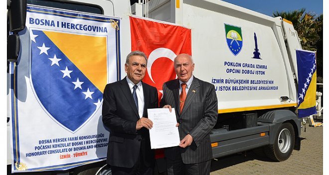 Büyükşehir'den Bosna'ya yardım