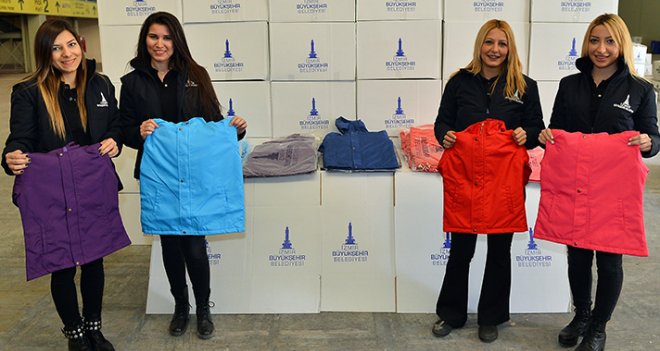 Büyükşehir'den miniklere sıcak destek