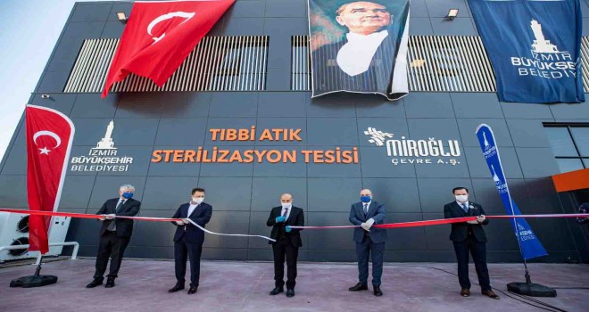 İzmir Büyükşehir Belediyesi tıbbi atık tesisi açtı