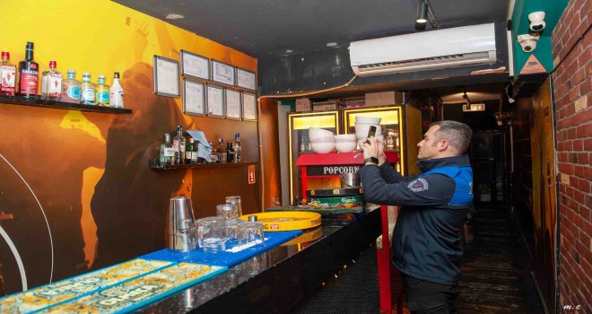 Karşıyaka’da eğlence mekânlarına yılbaşı denetimi