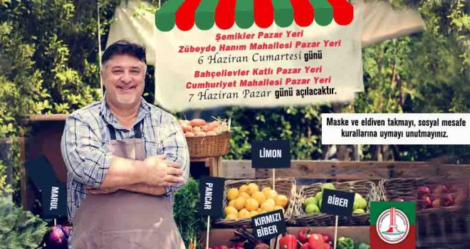 Hafta sonu Karşıyaka'nın pazarları açık...