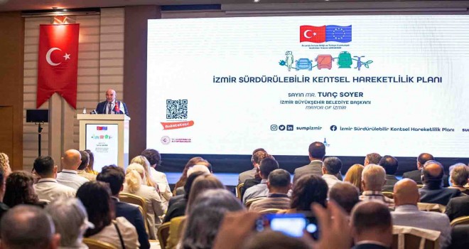 İzmir Sürdürülebilir Kentsel Hareketlilik Planı tanıtıldı