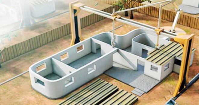 3D Yazıcı ile konut dönemi