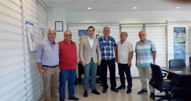 Karşıyakalı Amatörler Orhunbilge'yi ziyaret etti