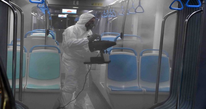 İzmir'de toplu ulaşım kullanımında virüs kaynaklı azalma