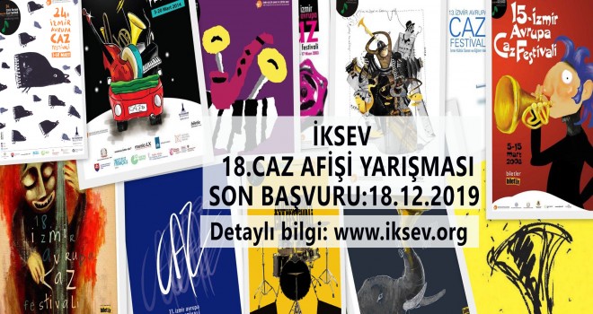 İzmir Avrupa Caz Festivali Geleneksel Afiş Yarışması şartnamesi açıklandı