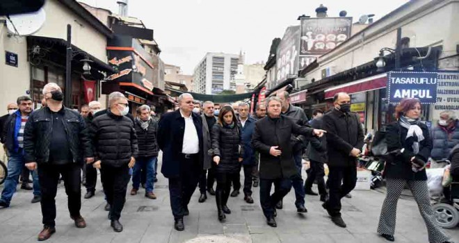 Bornova’nın iki sembol alanında sokak iyileştirme çalışması başlıyor