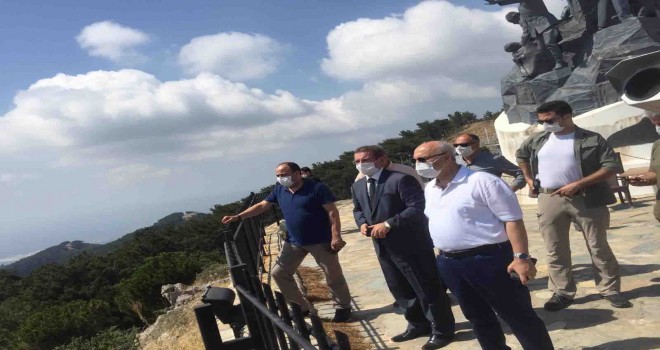 Vali Köşger Tabiat Parkı ve Gençlik Merkezi'ni inceledi