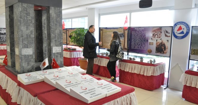 Çanakkale Savaşı'nın izleri İzmir Üniversitesi’nde