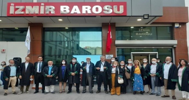 Karşıyaka Cumhuriyet Başsavcılığı'ndan İzmir Barosu'na iddianame