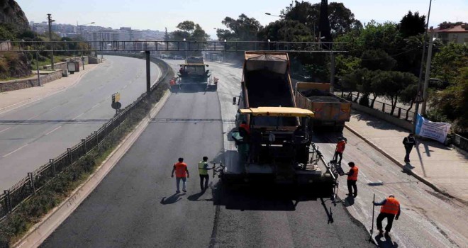 İzmir’de asfalt çalışmaları hafta sonu hız kazanacak