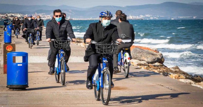 Başkan Soyer müjdeyi verdi: 120 çocuk bisikleti geliyor...