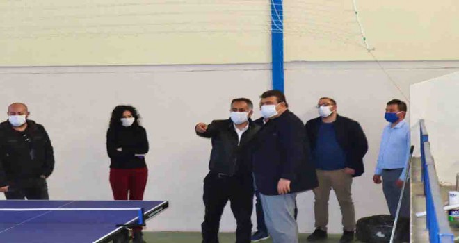 Yenilenen spor kompleksi açılıyor