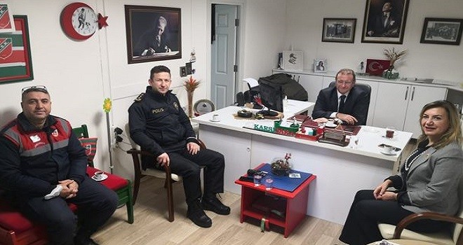 Kaymakam Çalışır mahalle muhtarlarını ziyaret ediyor