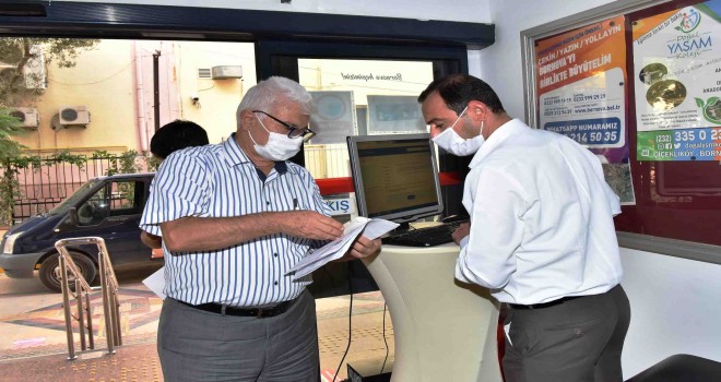 Bornova Belediyesi vatandaşları HES kodu ile içeri alıyor