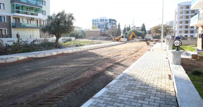 Çiğli’de üst yapı çalışmaları hız kesmiyor