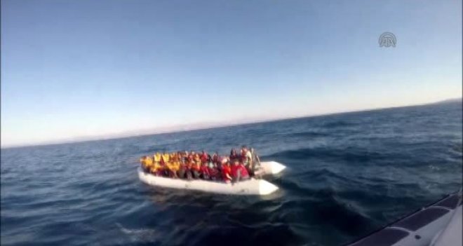 Çeşme'de 210 kaçak yakalandı 