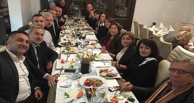 Cevat Durak meclis üyeleri bir araya geldi