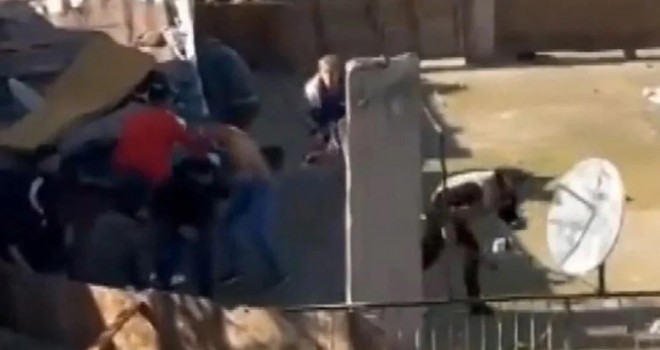 Örnekköy'de pompalı tüfekli kız isteme kavgası