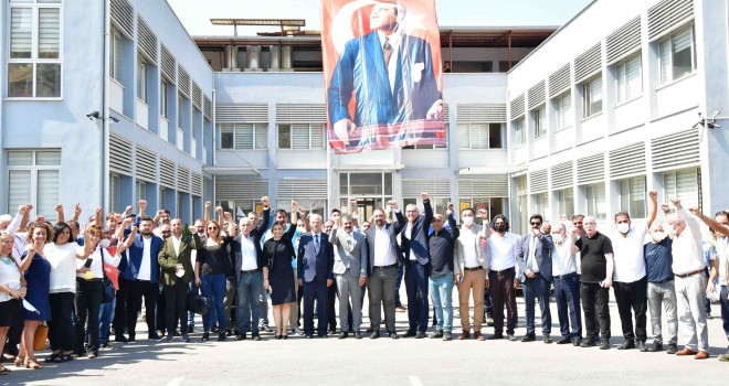 Çiğli’de Abdullah Baştürk İşçi Kitaplığı açıldı