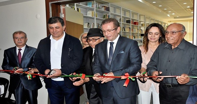 Büyüktanır Homeros Kütüphanesi hizmete girdi