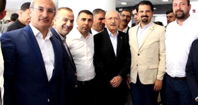 CHP İlçe başkanlarından Kılıçdaroğlu'na destek