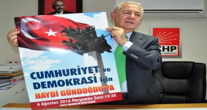 CHP İzmir il başkanı ve yönetiminden çağrı