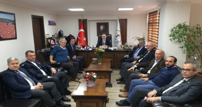 CHP İzmir'den baroya ziyaret...