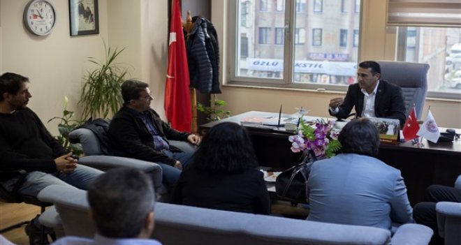 CHP Karşıyaka Belediye Başkan Aday Adayı Aydın, Belediye-İş Sendikası şubeleri ile buluştu 
