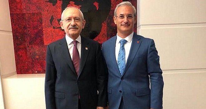 CHP Karşıyaka İlçe Başkanı Yıldırım, Kılıçdaroğlu ile görüştü...