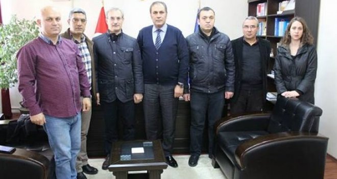 CHP Karşıyaka İlçe Başkanı Yıldırım'dan TÜRK-İŞ'e ziyaret