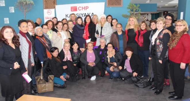 CHP Karşıyaka Kadın Kolları'ndan yeni yıla merhaba kahvaltısı