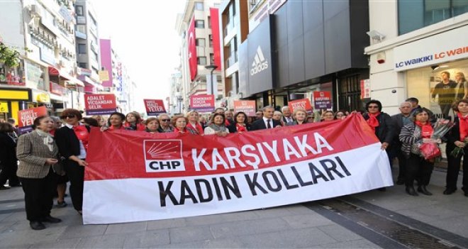 CHP Karşıyaka’dan 8 Mart yürüyüşü