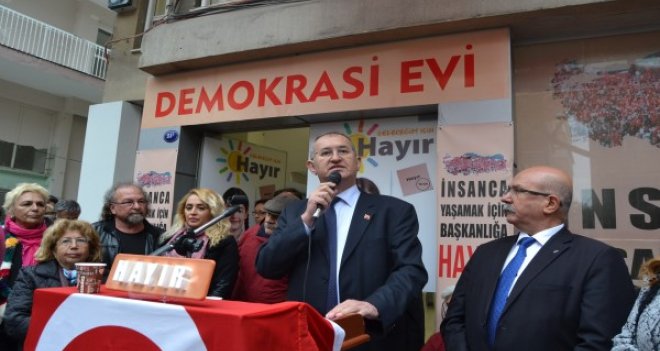 CHP'li Sertel: Referandumu halk istemedi, bir kişi istedi