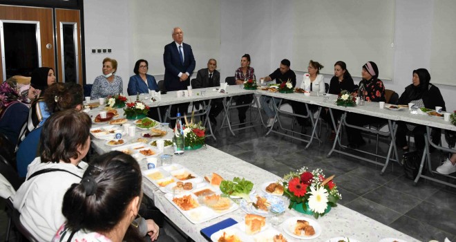 Yemeklerini Selvitopu çiftiyle paylaştılar