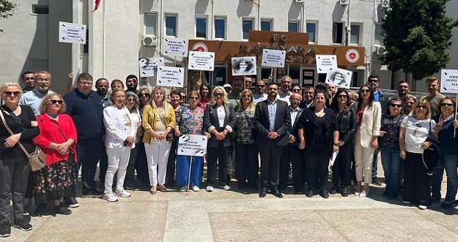 CHP Karşıyaka’dan cinsel istismar protestosu