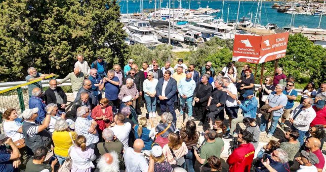 Sığacık’ta yat limanı protestosu