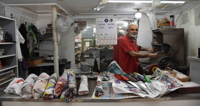 Bıçaklar kurban için bileyleniyor