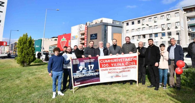 Çiğli Belediyesi’nden Mobilya Perakende İndirim Günleri'ne destek