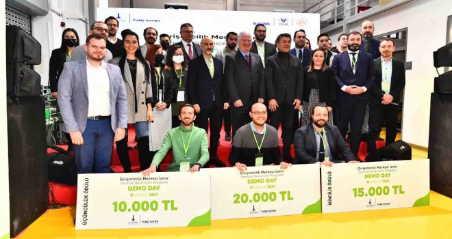 Girişimcilik Merkezi İzmir'de ilk ödüller sahiplerini buldu
