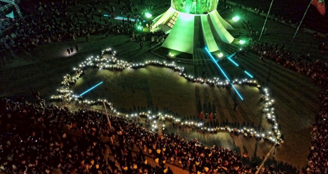 Karşıyakalılardan 100.Yıl için Türkiye haritası