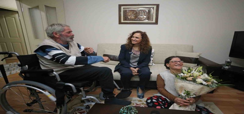 Başkan Ünsal sözünü tuttu: Engelli çifte sandalye sürprizi