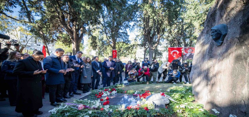 Başkan Tugay'dan Zübeyde Hanım için duygu dolu konuşma