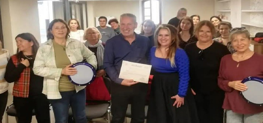 Karşıyaka Sanat Derneği ritim grubu çalışmaları başladı...