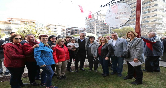 Eski vekil Kemal Vatan Karşıyaka’da ölümsüzleşti