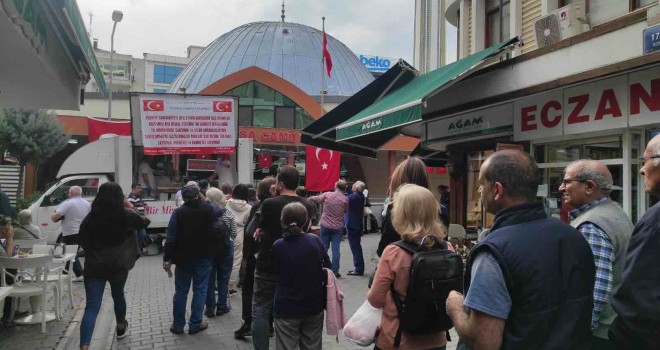 Mustafa Kemal Paşa Camii’nde Atatürk için mevlit okundu, lokma döküldü