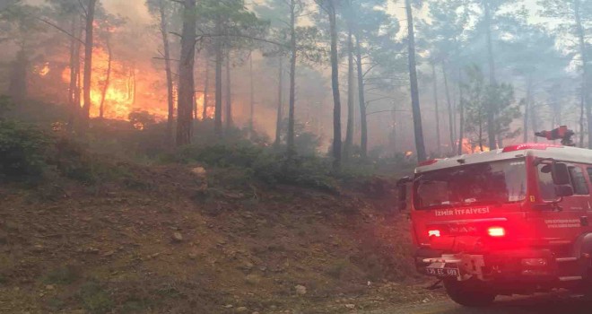 İzmir İtfaiyesi ormanlar için teyakkuz halinde