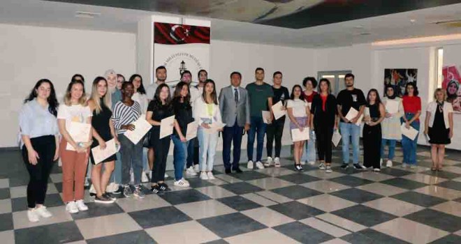 Ulusal Staj Programı öğrencileri ile toplantı yapıldı