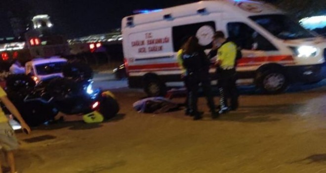 Karşıyaka'da ATV sürücüsü kazada hayatını kaybetti