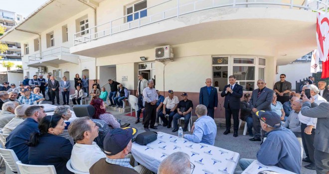 Başkan Tugay gazilerle buluştu